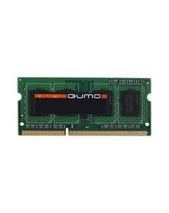 Оперативная память для ноутбуков SO DDR3 8Gb PC3 10600 1333MHz DDR3 SODIMM QUM3S 8G1333C9 R Qumo