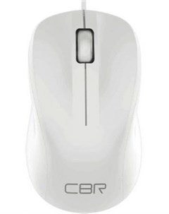 CM 131 White Мышь проводная оптическая USB 1000 dpi 3 кнопки и колесо прокрутки ABS пластик длина ка Cbr