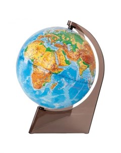 Глобус физический диаметр 210 мм рельефный 10275 Глобусный мир