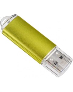 Флешка 32Gb E01 Gold USB 2 0 золотистый PF E01Gl032ES Perfeo