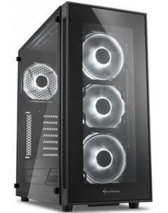 Корпус ATX TG5 WHITE Без БП чёрный Sharkoon