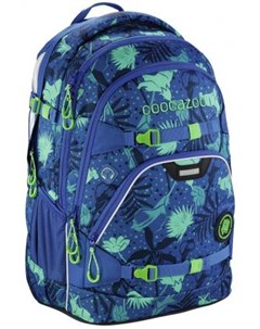 Школьный рюкзак светоотражающие материалы ScaleRale Tropical Blue 30 л синий 00183609 Coocazoo