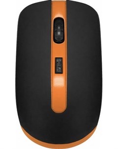 Мышь CM 554R Black Orange USB Radio оптическая 1600 dpi 3 кнопки и колесо прокрутки Cbr