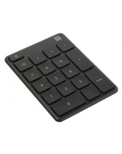 Клавиатура беспроводная Number Pad Bluetooth черный Microsoft