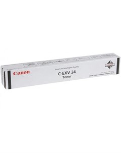 Тонер C EXV34Bk для iRC2020L 2030L черный 23000 страниц Canon
