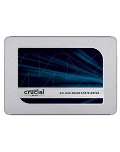 Твердотельный накопитель SSD 2 5 500 Gb 500GBCT500MX500SSD1 Read 560Mb s Write 510Mb s 3D NAND TLC Crucial