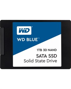 Твердотельный накопитель SSD 2 5 1 Tb WDS100T2B0A Read 560Mb s Write 530Mb s 3D NAND TLC Western digital