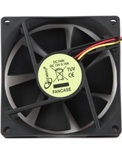 Вентилятор Fancase 80x80х25mm 3pin Gembird