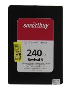 Твердотельный накопитель SSD 2 5 240 Gb SB240GB RVVL3 25SAT3 Read 550Mb s Write 450Mb s TLC Smartbuy