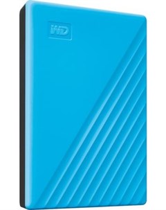 Внешний жесткий диск 2 5 4 Tb USB 3 0 My Passport голубой Western digital