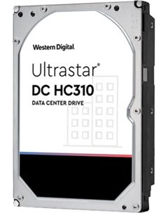 Жесткий диск 3 5 4 Tb 7200 rpmrpm 256 MbMb cache Ultrastar DC HC310 7K6 SAS Hgst