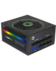 Блок питания ATX 550 Вт RGB 550 Gamemax