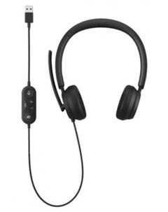 Наушники с микрофоном Modern USB Headset черный 6ID 00021 Microsoft
