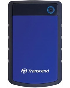 Внешний жесткий диск 2 5 1 Tb USB 3 0 TS1TSJ25H3B синий черный Transcend