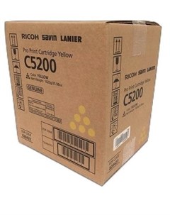 Тонер тип C5200 Pro желтый C5200S C5210S 828427 Ricoh