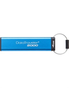 Внешний накопитель 4GB USB Drive USB 3 1 DataTraveler DT2000 с алфавитно цифровой клавиатурой DT2000 Kingston