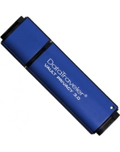 Флешка 4Gb DTVP30 4GB USB 3 0 синий Kingston