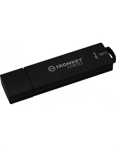 Флешка 8Gb IronKey D300S Basic USB 3 1 черный Kingston