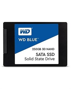 Твердотельный накопитель SSD 2 5 250 Gb WDS250G2B0A Read 550Mb s Write 525Mb s 3D NAND TLC Western digital