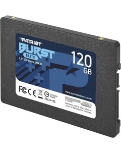 Твердотельный накопитель SSD 2 5 120 Gb PBE120GS25SSDR Read 450Mb s Write 320Mb s 3D NAND TLC Patriòt