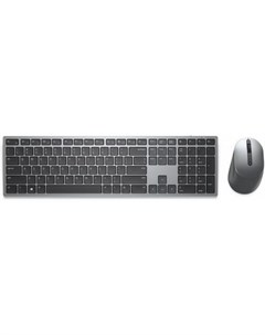 Клавиатура мышь KM7321W клав серый мышь серый беспроводная BT slim Dell