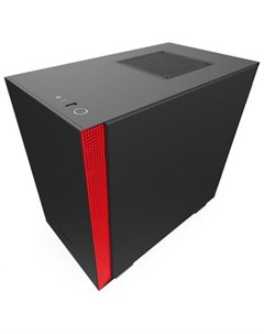 Корпус mini ITX H210 Без БП чёрный красный CA H210B BR Nzxt