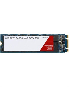 Твердотельный накопитель SSD M 2 500 Gb Red SA500 Read 560Mb s Write 530Mb s 3D NAND TLC Western digital