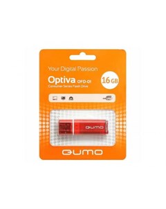 Флешка 16Gb QM16GUD OP1 red USB 2 0 красный Qumo