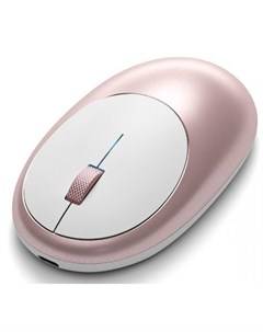 Беспроводная компьютерная мышь M1 Bluetooth Wireless Mouse Цвет розовое золото Satechi