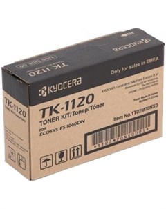 Картридж TK 1120 для Kyocera FS 1025 1060 1125 3000стр Черный Kyocera mita