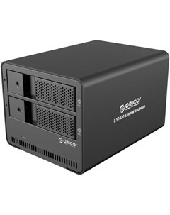 Внешний контейнер для HDD 2x3 5 9528U3 черный USB 3 0 Orico