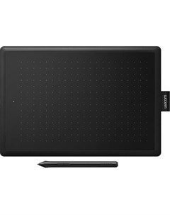 Графический планшет One CTL 672 USB черный красный Wacom