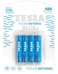 Батарейки AAA Blue 4 шт 8594183392196 Tesla