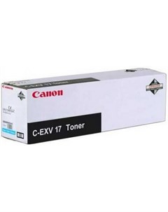 Тонер C EXV17C для iRC4080i 4580i голубой 30000 страниц Canon