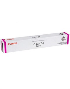 Тонер C EXV34M для iRC2020L 2030L пурпурный 16000 страниц Canon