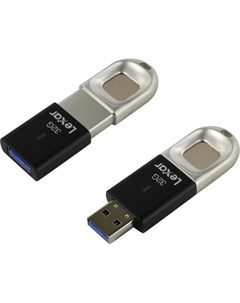 32GB Fingerprint F35 USB 3 0 flash drive up to 150MB s read and 60MB s write Global Lexar