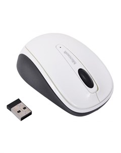 Мышь беспроводная Wireless Mobile Mouse 3500 белый чёрный USB Microsoft