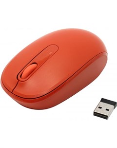 Мышь беспроводная Wireless Mobile 1850 красный USB U7Z 00034 Microsoft