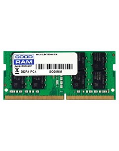Оперативная память для ноутбука 8Gb 1x8Gb PC4 21300 2666MHz DDR4 SO DIMM CL19 GR2666S464L19S 8G Goodram
