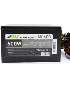 Блок питания ATX 600 Вт AK 600W Airmax