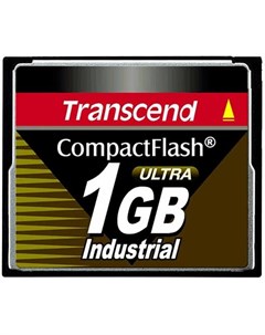 Промышленная карта памяти CompactFlash 100I 1 Гб SLC темп режим от 40 до 85 Transcend
