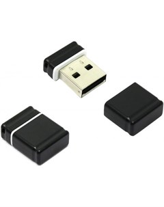 Флешка USB 4Gb NanoDrive USB2 0 черный QM4GUD NANO B Qumo