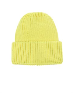 Желтая шапка из шерсти Catya