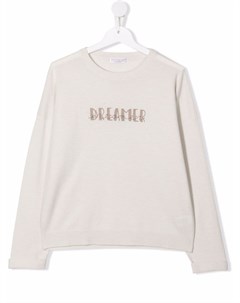 Топ Dreamer с длинными рукавами Brunello cucinelli kids