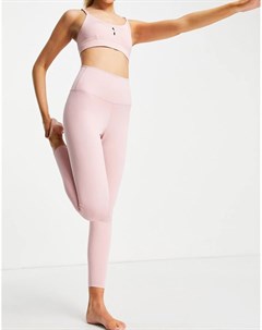 Розовые леггинсы длиной 7 8 Nike Yoga Nike training