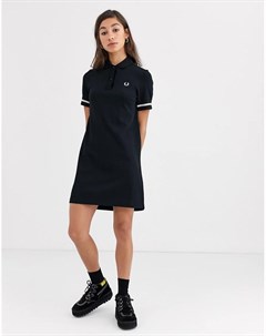 Платье поло с двойным кантом Fred perry