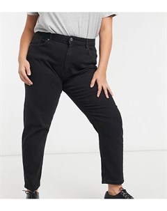 Черные джинсы в винтажном стиле Veneda Only curve