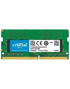 Память DDR4 8Gb 2666MHz CT8G4S266M RTL PC4 21300 CL17 SO DIMM 260 pin 1 2В dual rank Crucial