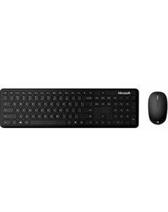 Клавиатура мышь Dsktp Bndl клав серый мышь черный беспроводная BT slim Microsoft