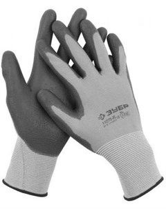 Перчатки Мастер для точных работ с полиуретановым покрытием M 11275 M Зубр